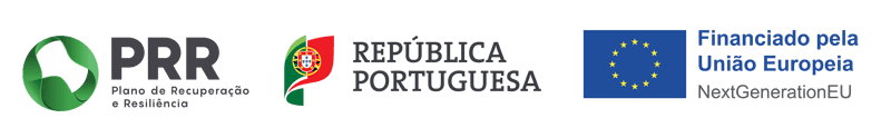 PRR · República Portuguesa · Financiado pela União Europeia — NextGenerationEU